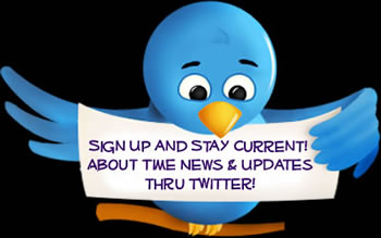 Sign Up for About Time News & Updates on Twitter!